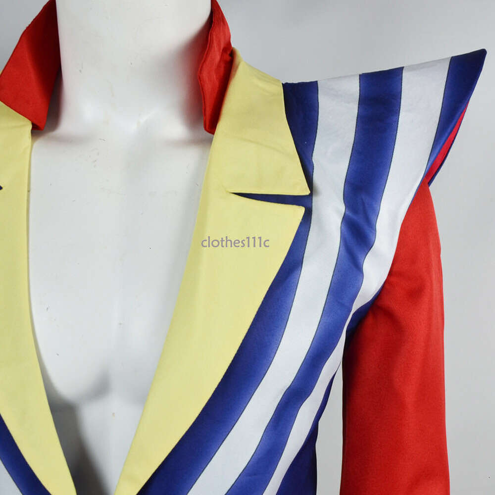 Ozzie Costume Cartoon Helluva Cosplay Roleplay Outfits Hat Headgear Men Adult Male Halloween Disguise Party Suit