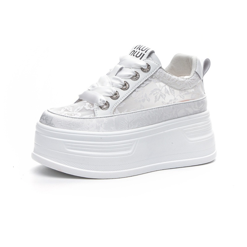 New Chinese white for women summer style mesh breathable lace casual women's shoes
