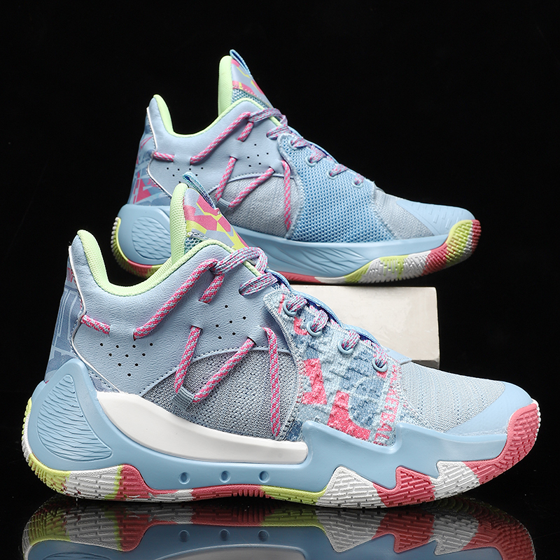 Men Basketball Shoes Free Shipping Outdoor Sports Casual Tennis Shoes for Men 2023 New High-top Field Training Basketball Shoes
