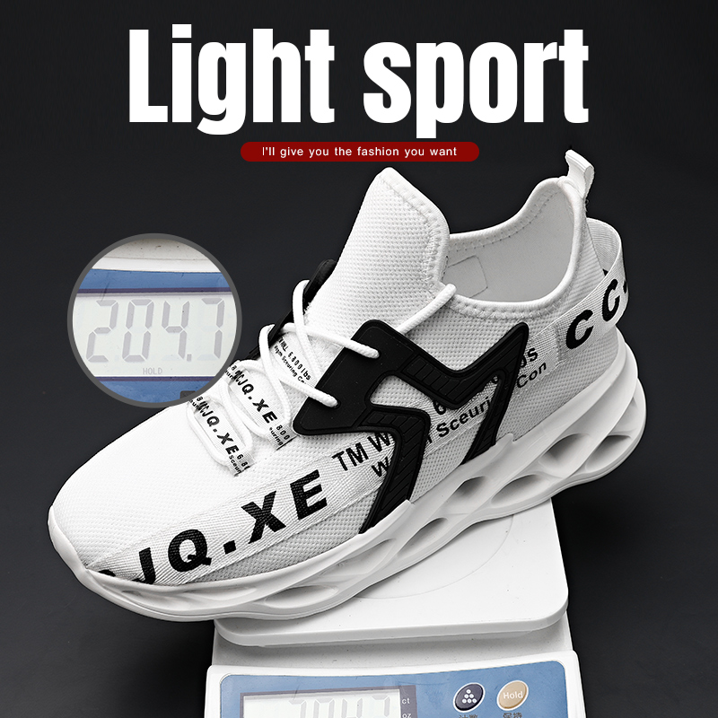 2025 new Running Mesh Men Breathable Fashion Lightweight Mens Casual White Big Size 46 Tenis Gym Shoes Red Sneakers ed34 s 8a50 9ada