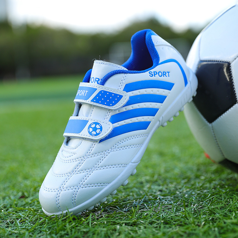 2024 Kids Soccer Shoes Turf Indoor Boys Girls Football Sneakers Men Adolescent Training Sports Shoes Non-slip Children Footwear
