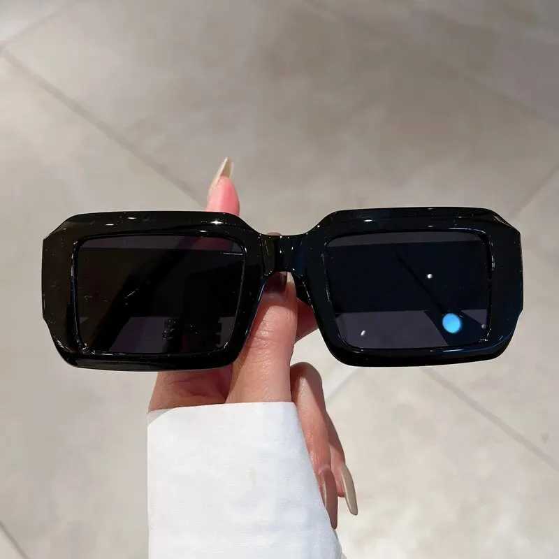 KAMMPT Small Rectangle Hip Pop Sunglasses for Women Fashion Vintage Men Retro Traveling Trend Brand Design Shades EyewearX240920