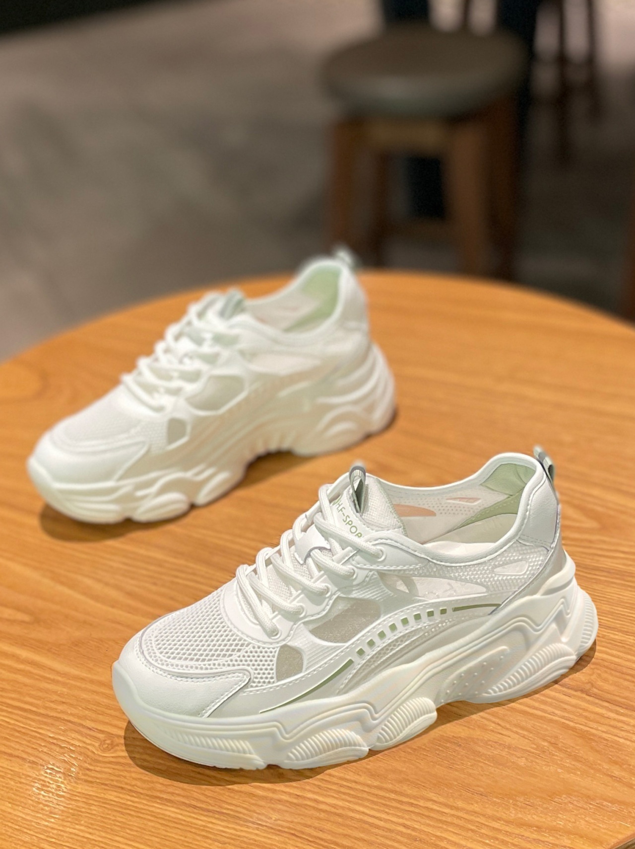 Dad's 2023 Spring New Instagram Thick Sole Casual Sports Women's Trendy Shoes