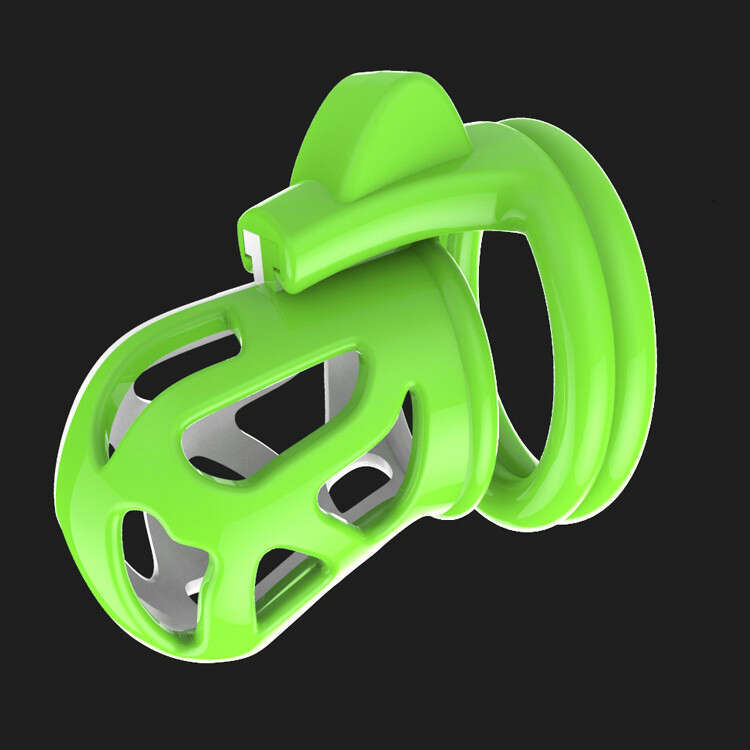 Color Clash Plastic Mens Chastity Device Male Cock chastity Cage BDSM Penis Lock Adult toys