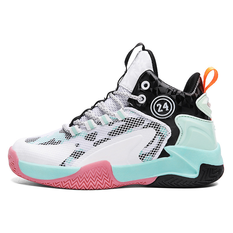 Lynjacye Small Size 31 32 Basketball Sneakers High-Top Sport Shoes Outdoor Boys Girls Training Zapatos De Mujer Tendencia