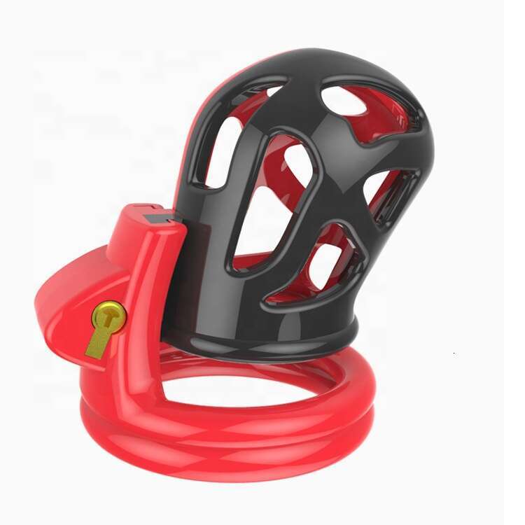 Men Fetish Sex Products Plastic Chastity Cage Dick Lock Cage For Men Chastity