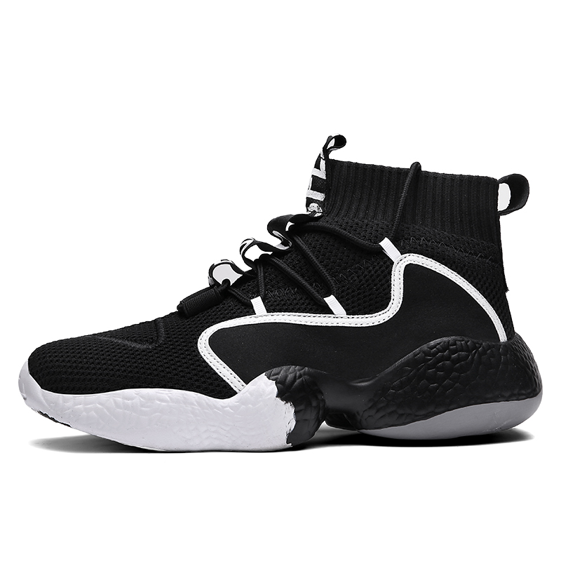 Men Basketball Shoes High Top Gym Socks Shoes Training Ankle Breathable Outdoor Sports Shoes Men Sneakers Mens Basketball Shoes
