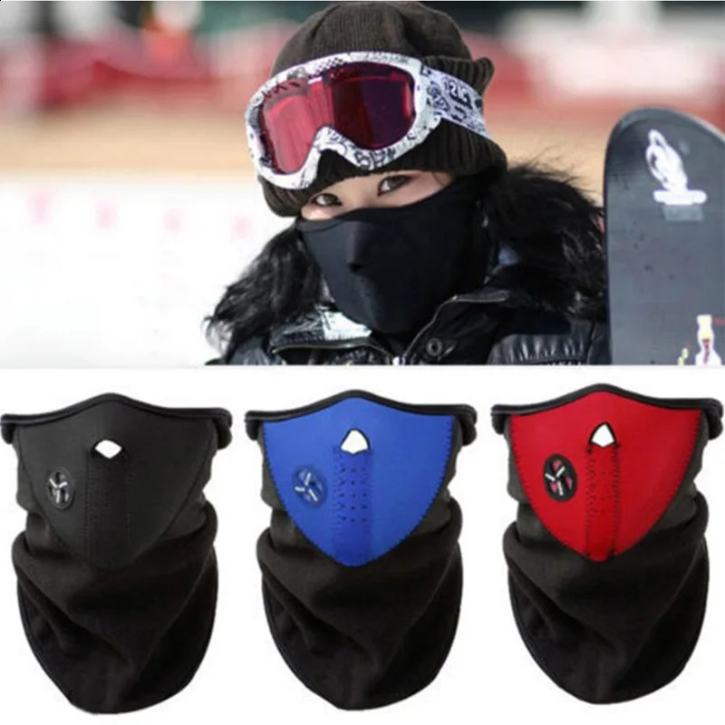 Outdoor Mask Half Covered Neck Warm Ski Snowboard Bike Motorcycle Hiking Lightweight Soft Flexible Helmets 240910