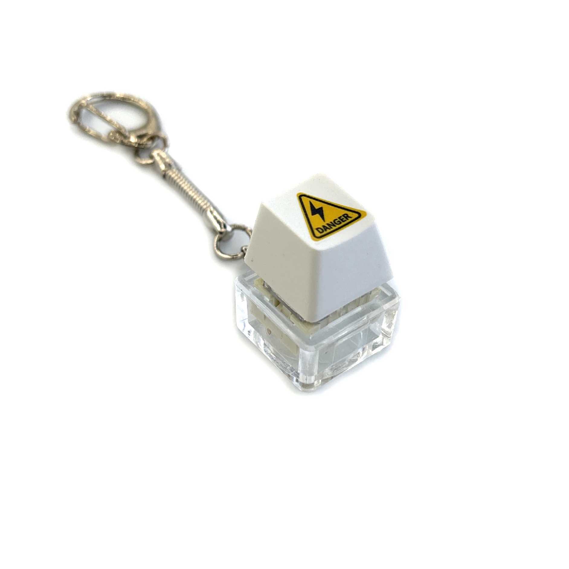 Keychain Couple Keyring Fingertip Office Decompression Toy Key Cap Key Mobile Phone Backpack Pendant GiftX240919