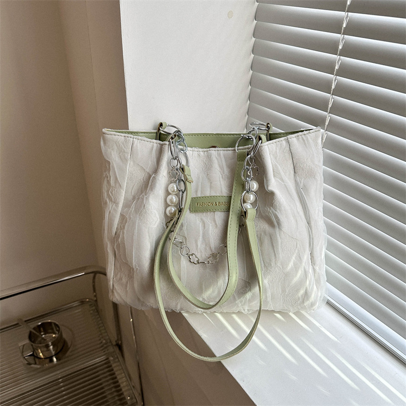 2025NEW Retro solid color canvas women s handbag fashionable trend large capacity fashion shoulder bag