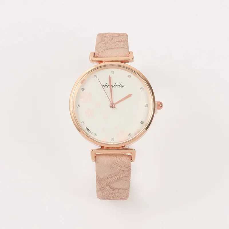 Trendy Ladies Wrist Watches Women Simple Watches Casual Leather Strap Quartz Watch Clock Montre Femme Relogio FemininoX240920