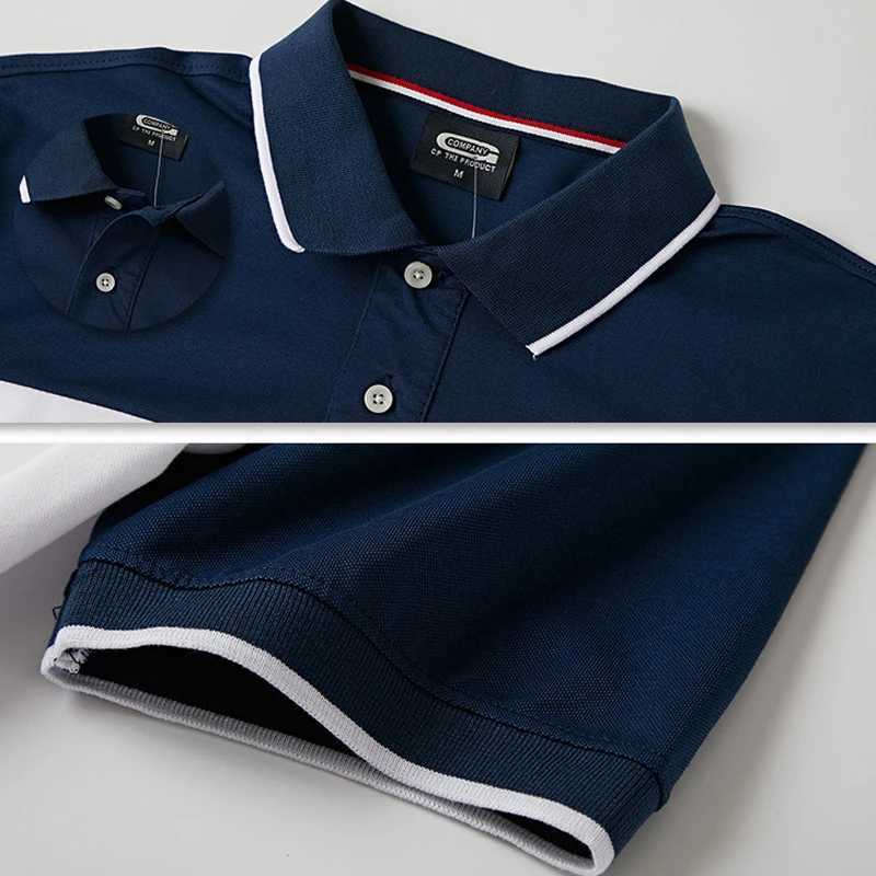 Stripe Polo Shirt Men Big Size 6XL Short Sleeve Polo Shirts Summer Breathable Color Contrast Cotton Tops Plus Size 5XL 6XLX240920