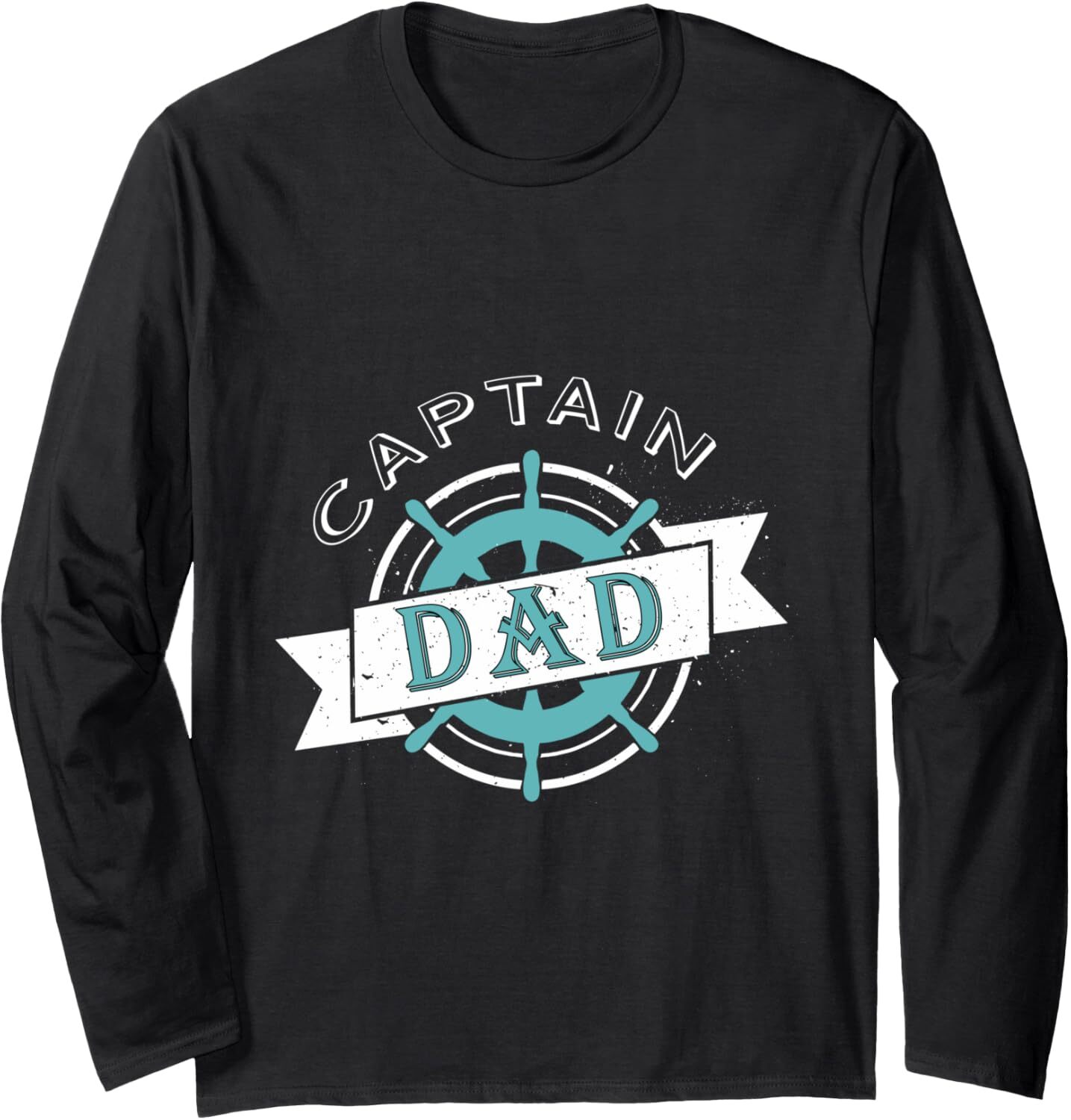 Long Sleeve Shirts for Men sweatshirt Captain Dad Funny Fathers Day Boat Ship Sailor Long Sleeve Tee Streetwear Casual tops clothes