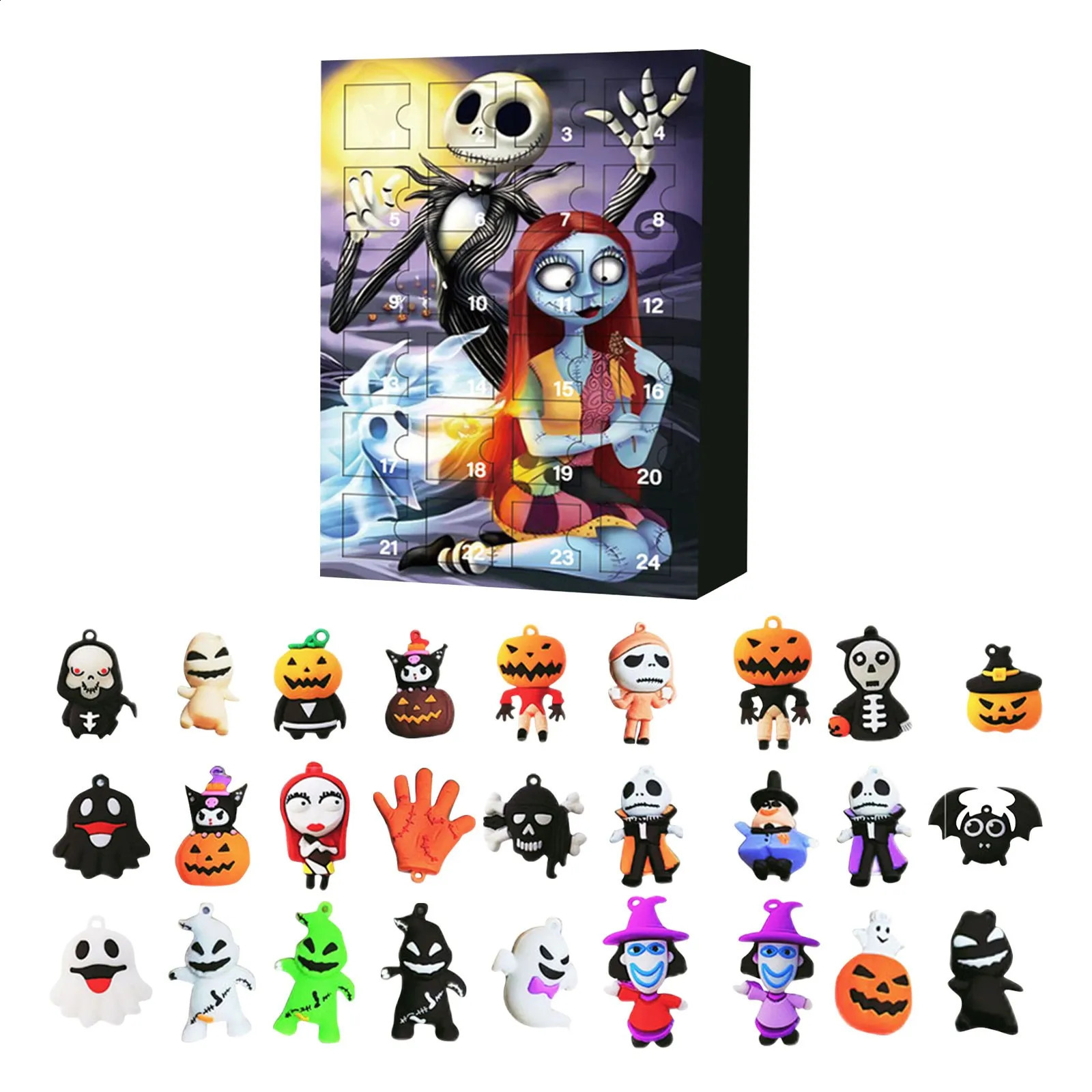 Fashion Blind Box Exquisite Calendar Stone Blind Box Halloween Childrens Gift 240914