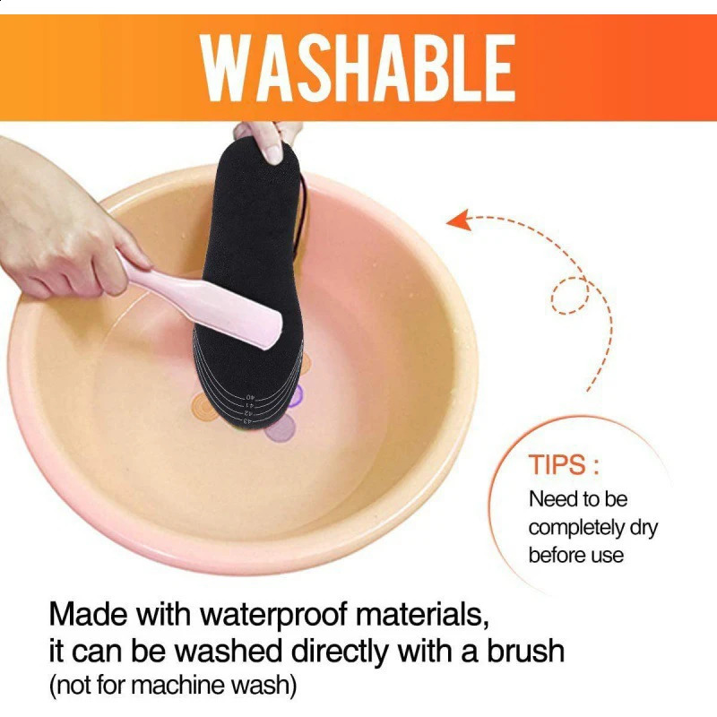 USB heated insole electric warm foot pad warm foot pad sock pad outdoor sports pad with battery box heating pad 240919