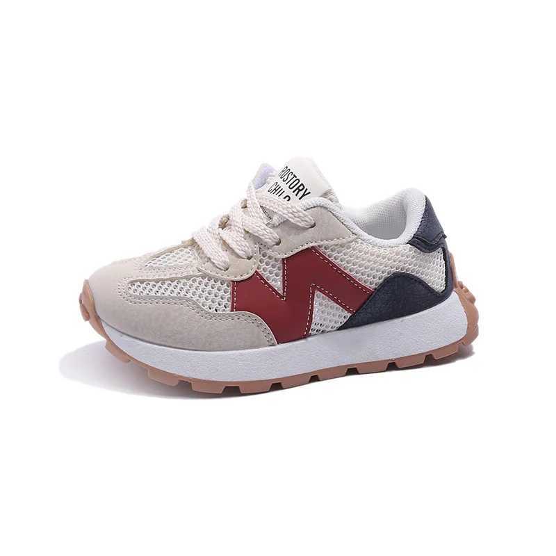 Spring Autumn Children Sneakers Girls Anti-slip Single Mesh Shoes Boys Breathable Sneakers M240920