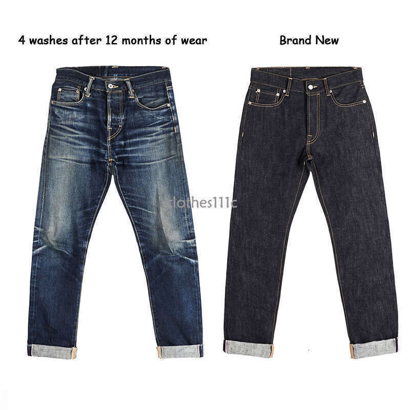 Red Tornado 16Oz Slim Fit Jeans Rinsed Pink Seedge Denim Straight Leg Pants