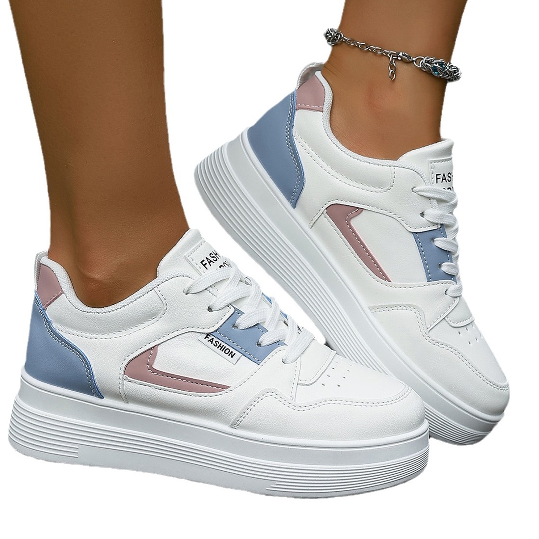 White Designer Shoes Women's Spring Autumn 2024 New Womens Sneakers Versatile Student Flat Casual Board Shoes Trainers Free Shipping