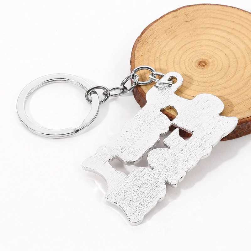 Alloy Fashion Movie Sexy Kill Bill Series Pussy Wagon Key Ring Letter Pendant Accessories Ladies Men Gift Keychain 2022X240919
