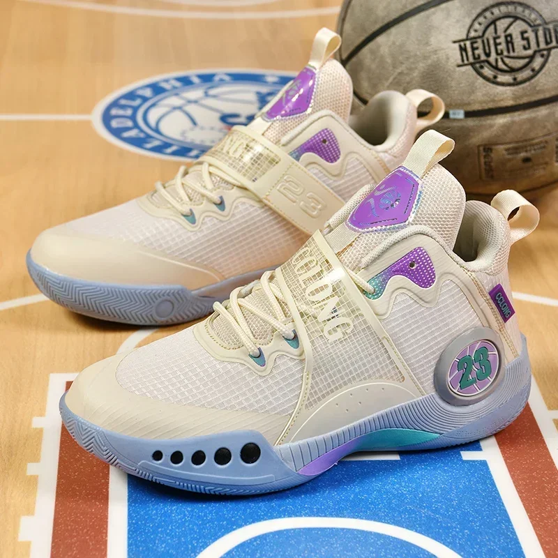 Basketball Shoes For Men Low-top Shock Absorbing Anti-skid Actual Combat Competition Profession Sneakers