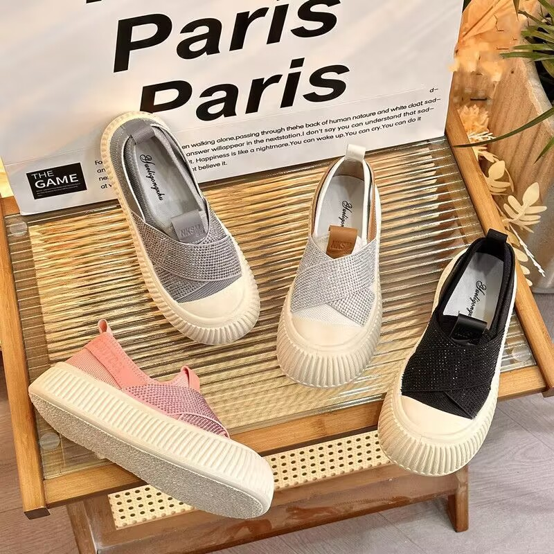 2023 women's new shell-toe white New sneakers flat loafers sports women shoes woman 508e