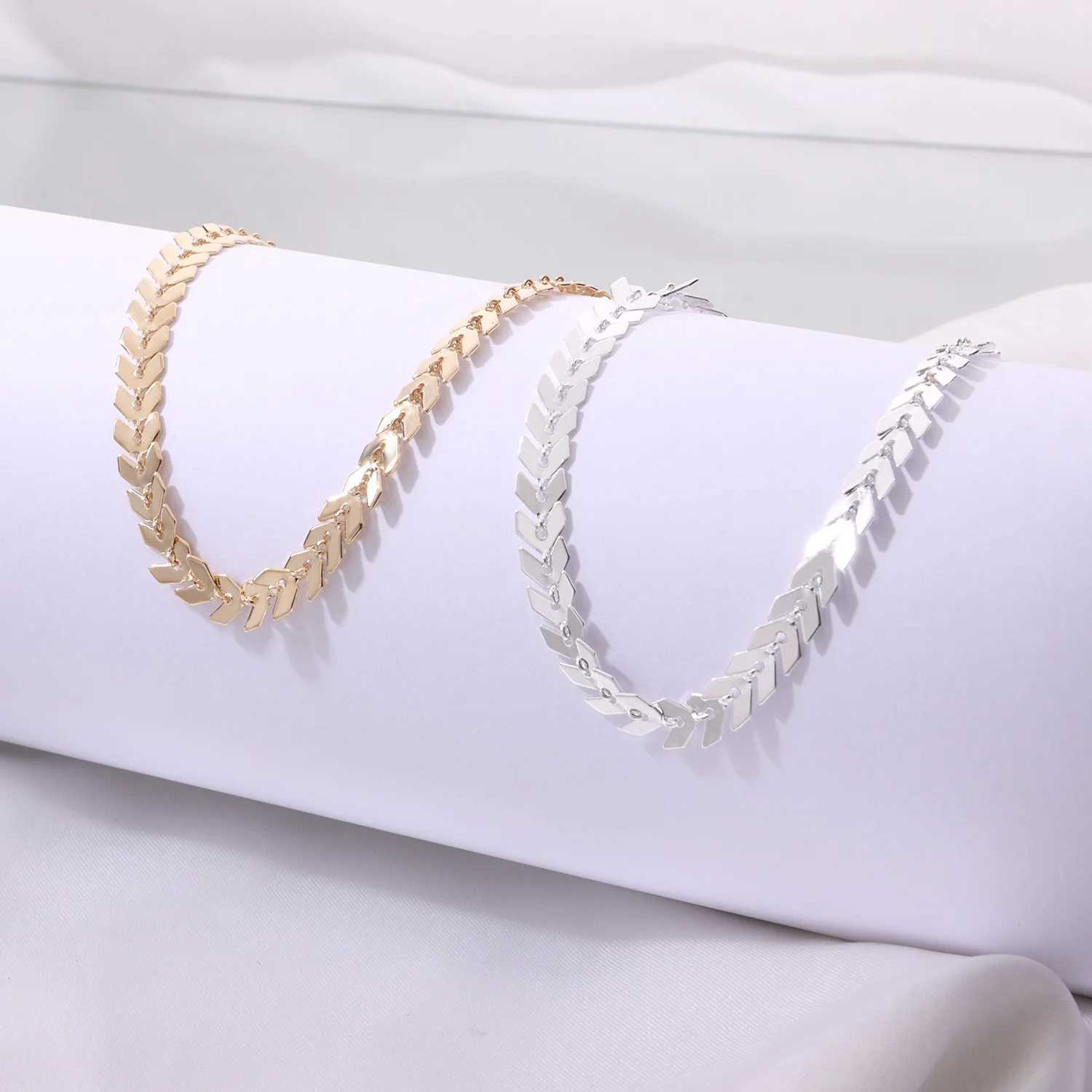 Summer Fashion Leaf Chain Anklet for Women Girls Beach Sexy Leg Barefoot Sandals Foot Anklets Bracelet Accessorie Jewelry Gift Y240920
