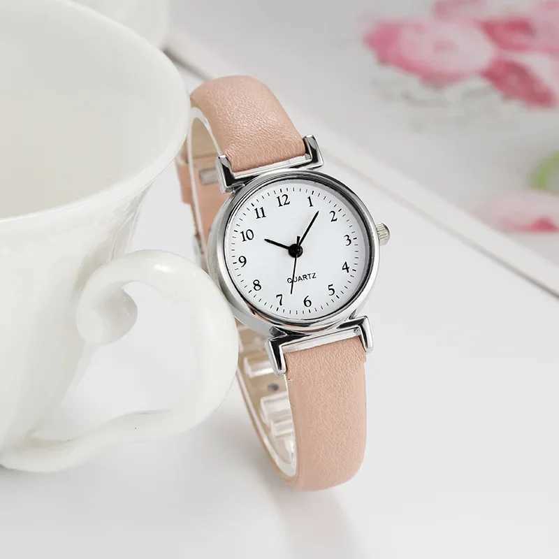 Hight Quality Brand Quartz Watch Ladies Fashion Small Dial Casual Watch Leather Strap Wristwatch for Women Relojes Para MujerX240920