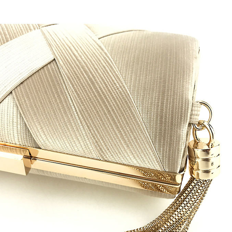 Women's Handbag Wedding Party Elegant Gold Evening Clutch Bag Female fashion Purse Fashion handbag Shoulder Bag