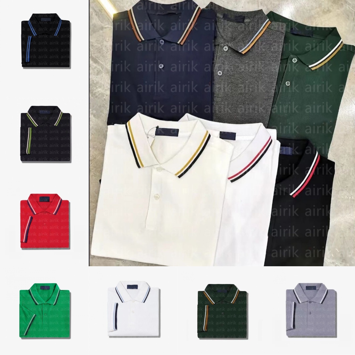 Summer Designer Mens Polos mens classic polo shirt designer embroidered womens tees short sleeved top size S-2XL