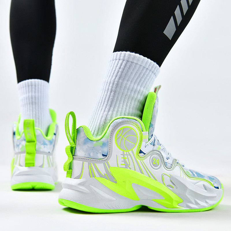 Outdoor practical basketball shoes men's fashion high-quality wear-resistant comfortable and breathable sneakers