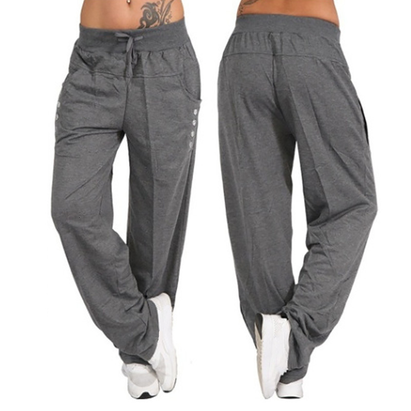 2026 Summer Baggy Wide Leg Trousers Women s Cotton Blend Straight Casual Loose Pants Ladies Joggers