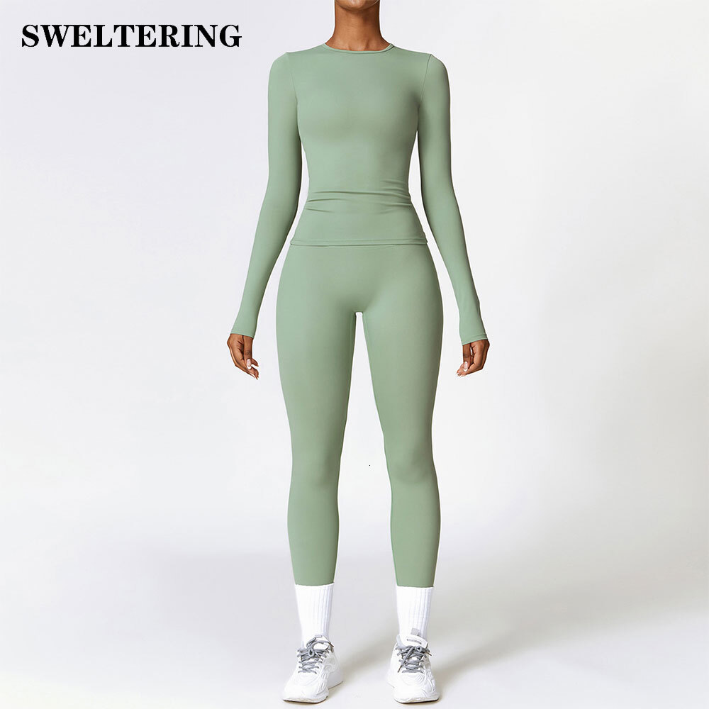 2 Pieces Seamless Clothes Sportswear Yoga Suits For Women Fiess Set Tracuits Sports Bra Gym Leggings