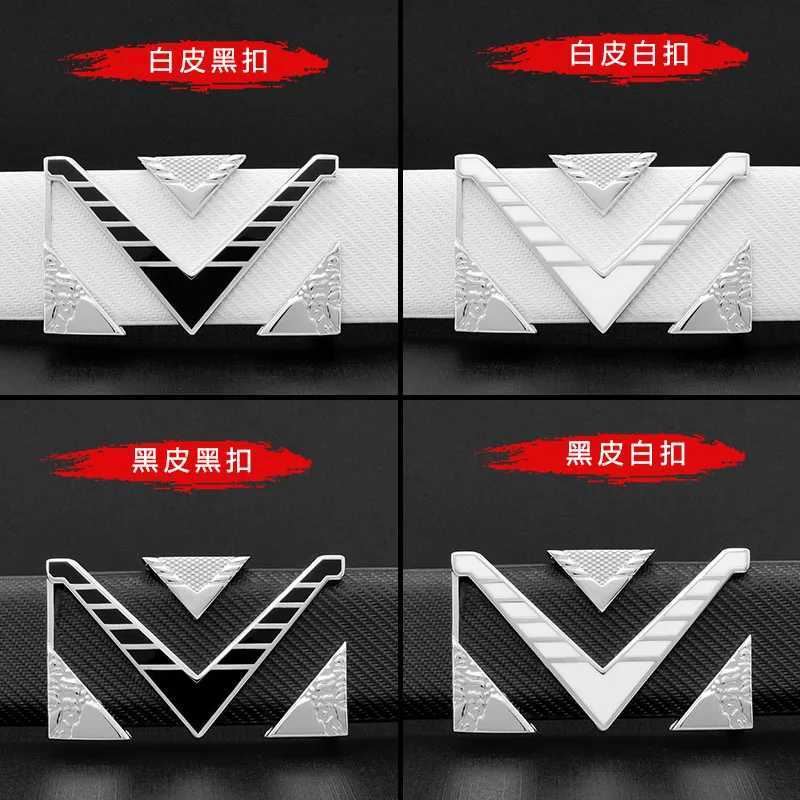 Designer Belt Mens High Quality Letter Buckle White Belt Leather Belt Mens Fashion Luxury Cowboy Belt W240920