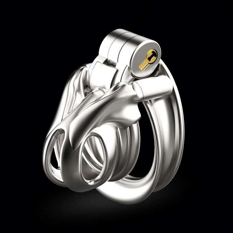 Sexyshop Man Stainless Steel Male Chastity Devices Cock Cage Penis Ring Adult Sex Toys Chastity Cage