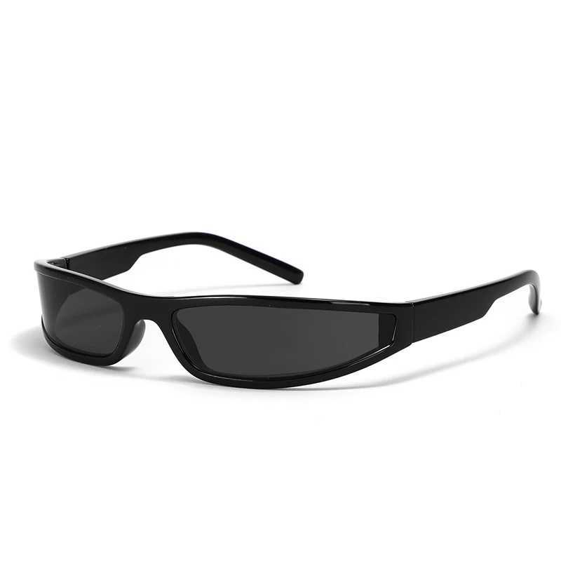 Small Rectangular Narrow Frame Sunglasses Women Streetwear Y2k Sun Glasses Female 2023 Fashion Brand Vintage Sports SunglassX240920