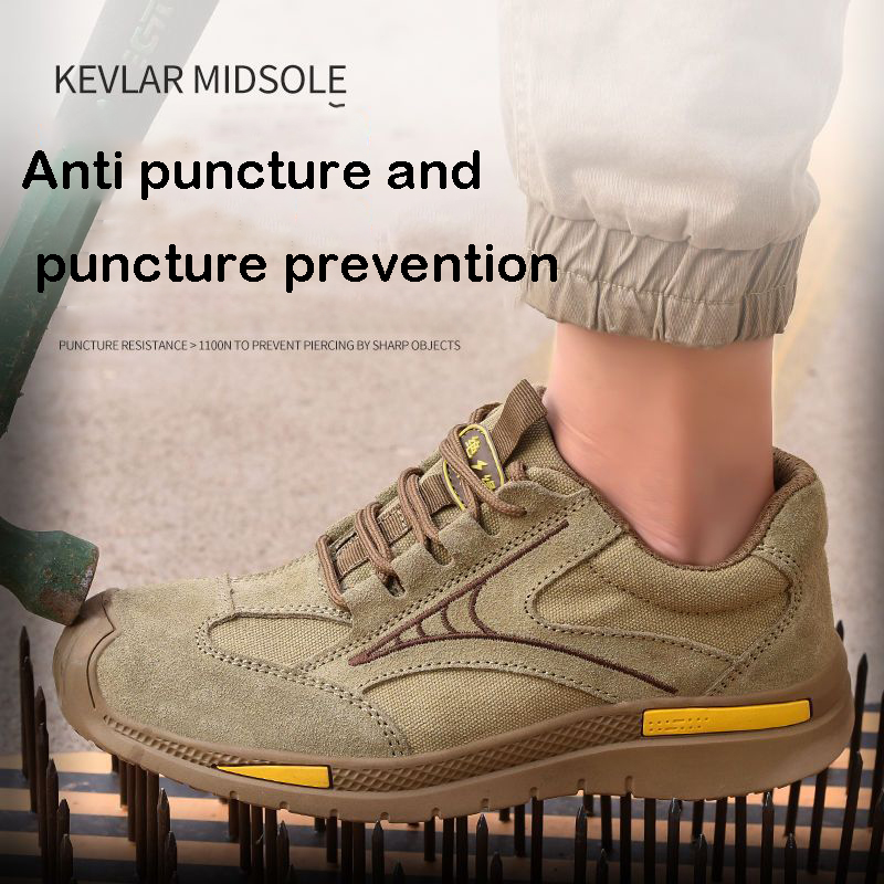 Male Safety Shoes Work Sneakers Indestructible Work Safety Boots Winter Shoes Men Steel Toe Shoes Sport Safty Shoes