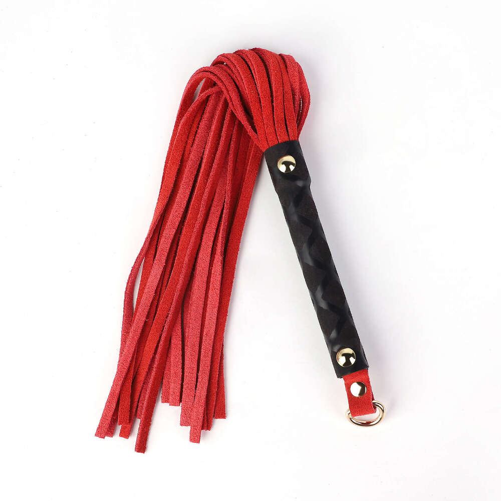 SM Sex Toys Mini Tassel Leather Whip Couple Sex Training Adult Toys Sex Whip Hair Replacement