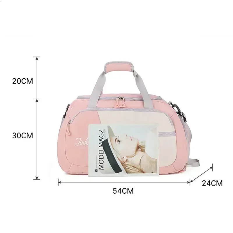 Large capacity outdoor travel bags shoulder gym handbags mens waterproof sports and fitness training backpacks 240911