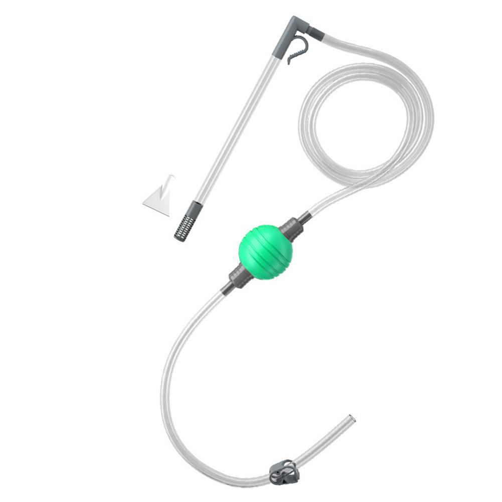 Aquarium Fish Tank Water Changer Air Pump Cleaning Gravel Filter Pump Tools Nozzle With Siphon Vacuum New Cleaner Aquarium S1J7