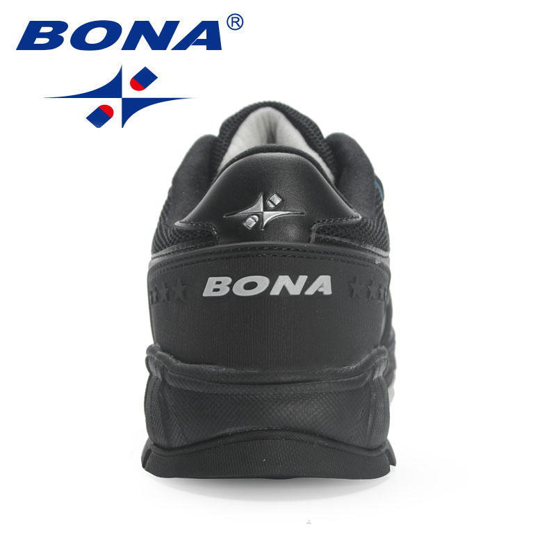 2023 BONA New New Designers Trekking Walking Footwear Hiking Shoes Men High Quality Leather Mesh Non-Slip Breathable Sneakers Man e728