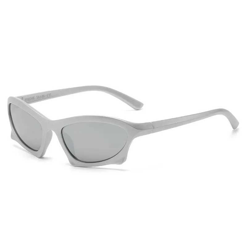 Sports Sunglasses Men Retro Y2K Sun Glasses 2023 New Fashion Outdoor Street Photo INS Eyewear Sunglasses For Women MenX240920