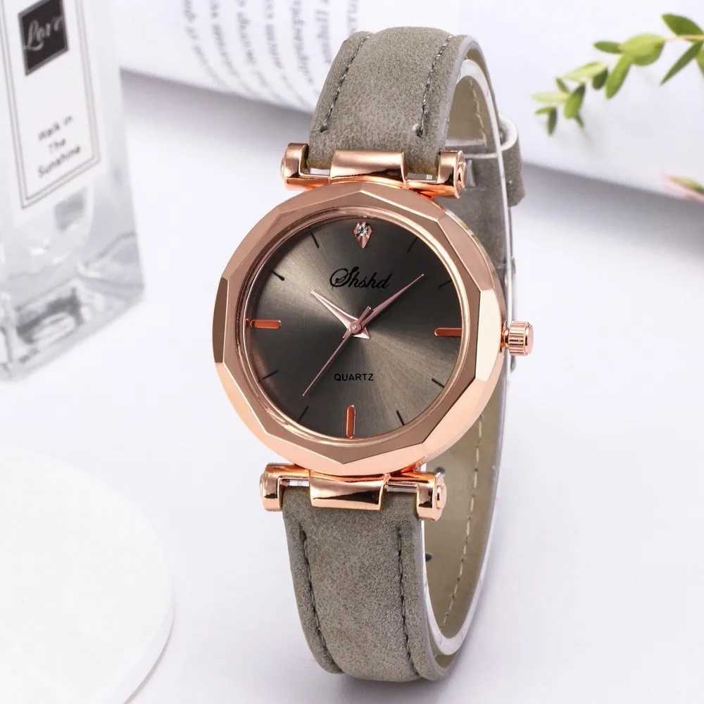 Leather Belt Elegant Wristwatch Analog Crystal Casual Fashion Quartz Watch Luxury Rhombus Design Ladies Watches Gift Reloj MujerX240920