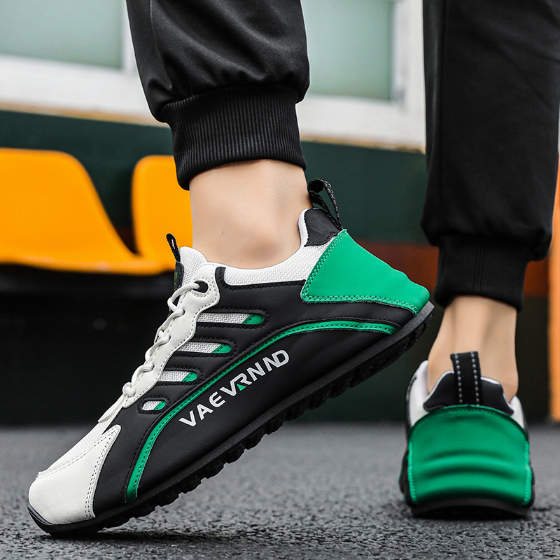 Sneakers Male Green Men Shoes Breathable Running Casual Fashion Trend Lightweight Male Sport Lace Up High Quality Designer Shoes