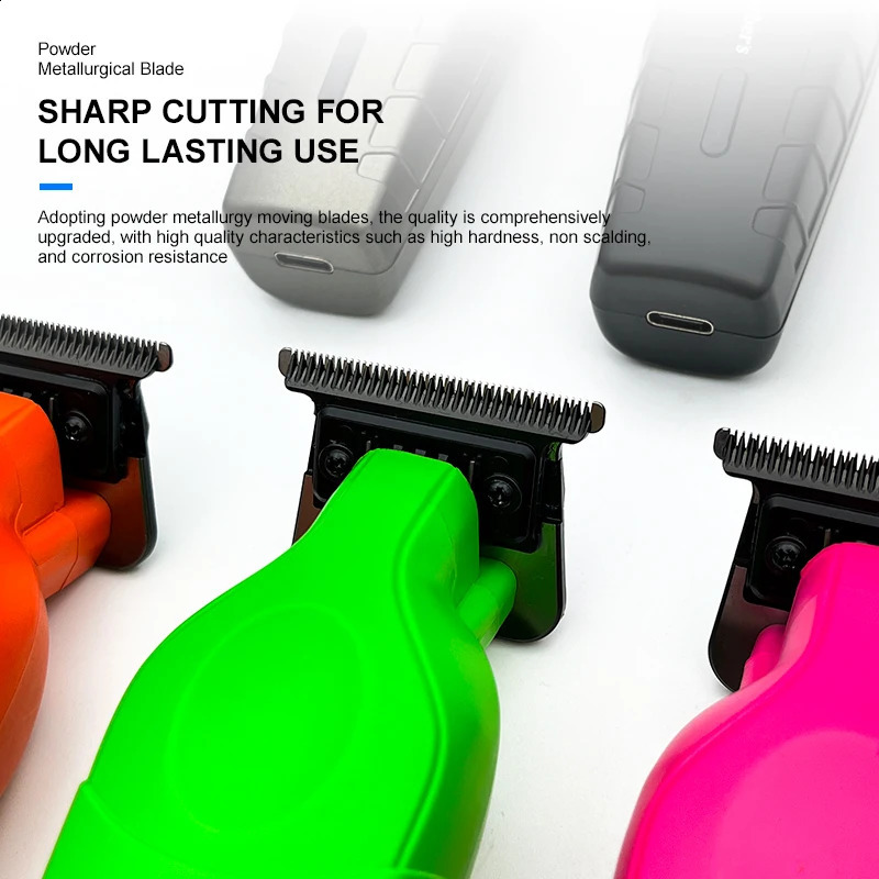 1000MA Professional Electric Clippers Fast Charging Barber Hair Cutter Machine Mens Hair trimmer 240919