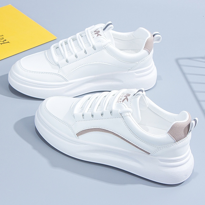 2023 Fashion New Little White Women's Spring and Autumn Korean Edition Thick Sole Casual Versatile Student Instagram Shoes