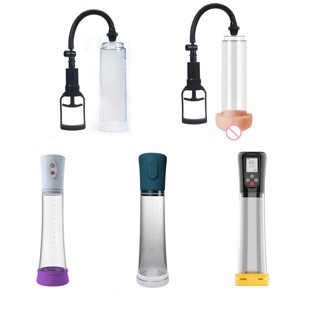 LCD smart electric penis pump enlargement male sex toys aotu hydro water penis pump for men