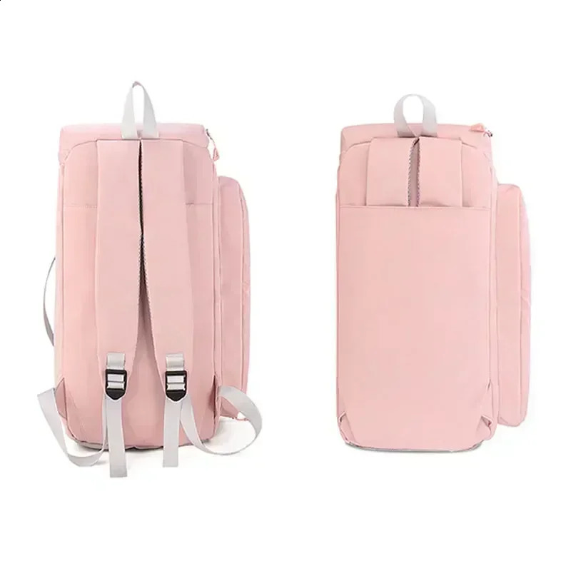 Large capacity outdoor travel bags shoulder gym handbags mens waterproof sports and fitness training backpacks 240911
