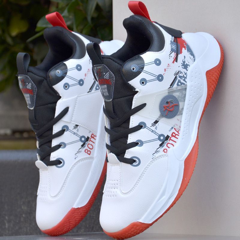 Student Basketball Shoes Men High-Top Sneakers For Men Non-Slip Walking Outdoor Shoes Men Fashion Sport Shoes Calzado Hombre