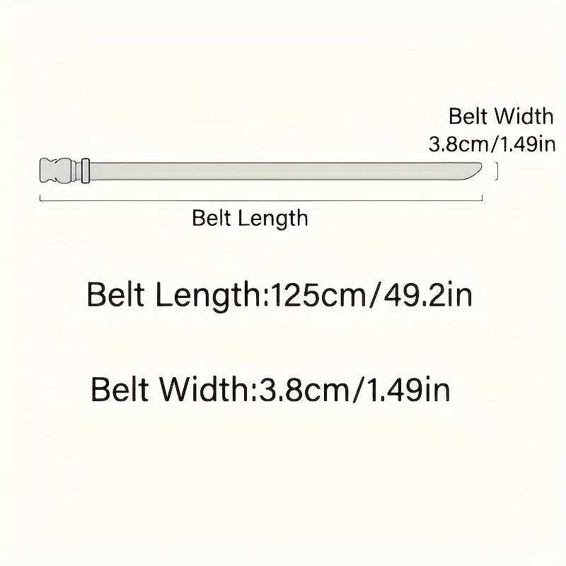 Mens Canvas Belt Breathable Lightweight Quick Disassembly Outdoor Sports Mountaineering Running Sports Belt W250120