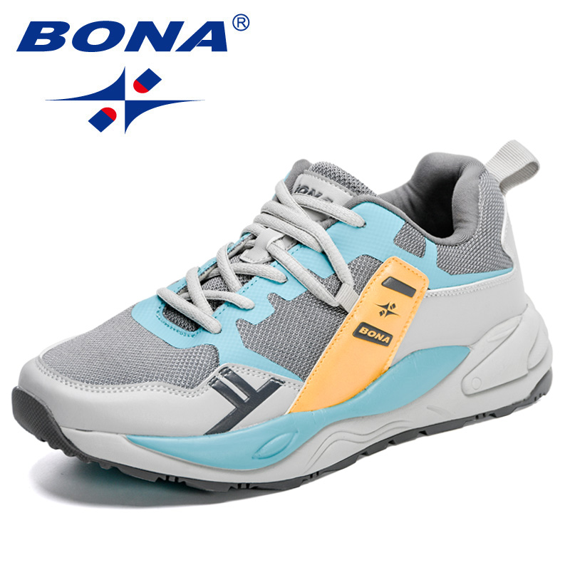 2023 BONA New Designers Advance Adult Professional Walking Shoes Men Breathable Light Anti-skid Running Training Shoe New Manscuo 3f52